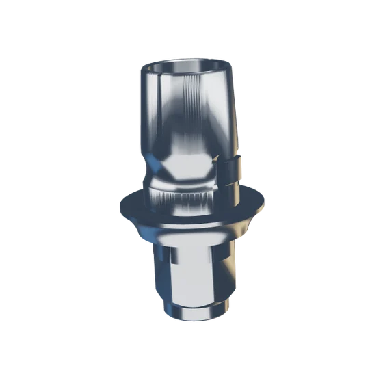 Ti-Base, engaging, 1.0 mm collar, with emergence profile