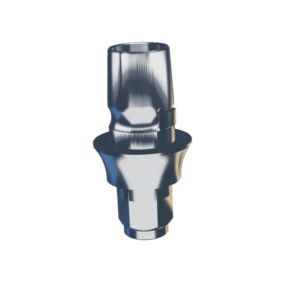 Ti-Base, engaging, 2.0 mm collar, with emergence profile