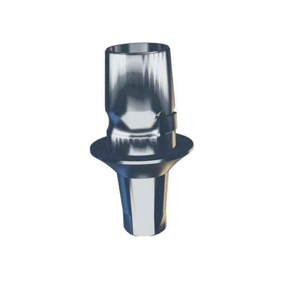 Ti-Base, engaging, 1.5 mm collar, with emergence profile