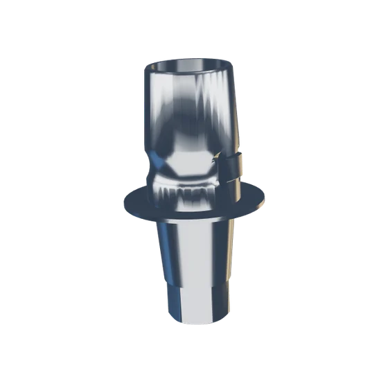 Ti-Base, engaging, 0.7 mm collar, with emergence profile