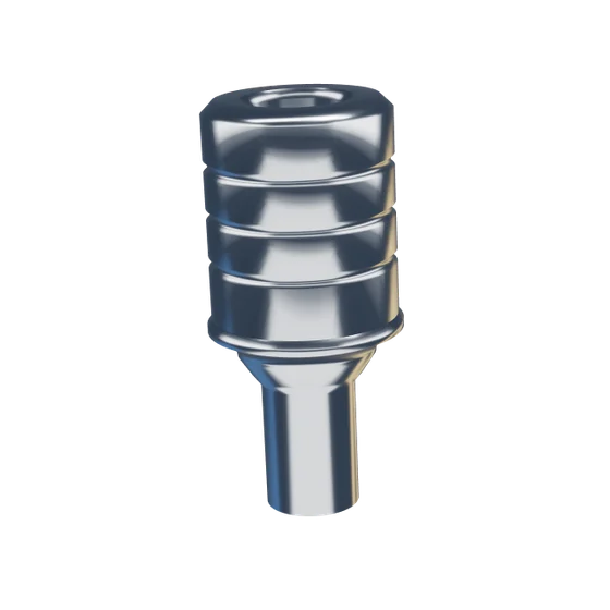 Ti-Base, non-engaging, 0.5 mm collar, with emergence profile