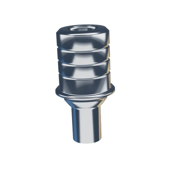Ti-Base, non-engaging, 0.5 mm collar, with emergence profile