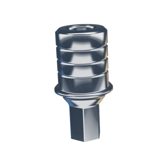 Ti-Base, engaging, 0.5 mm collar, with emergence profile