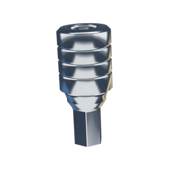 Ti-Base, engaging, 0.6 mm collar, without emergence profile