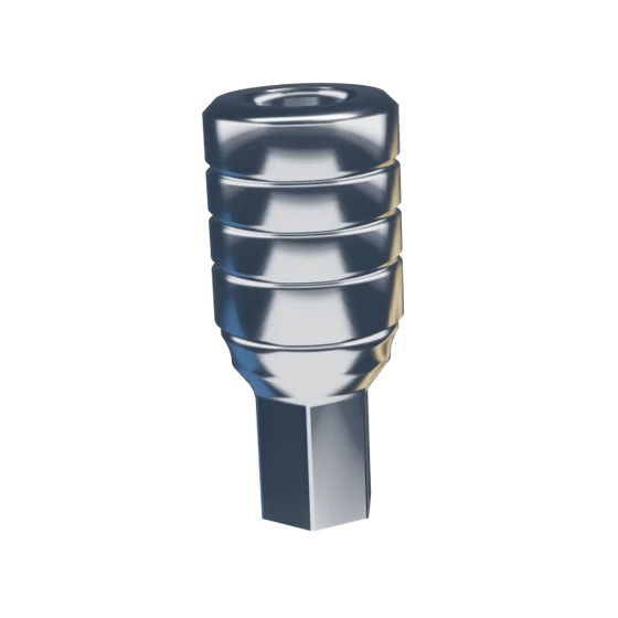 Ti-Base, engaging, 0.6 mm collar, without emergence profile
