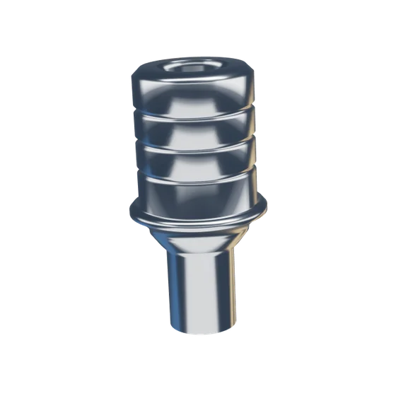 Ti-Base, non-engaging, 0.6 mm collar, with emergence profile