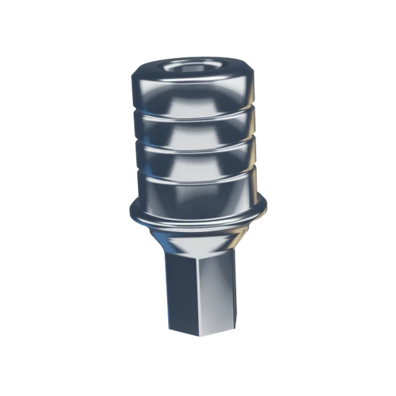 Ti-Base, engaging, 0.6 mm collar, with emergence profile