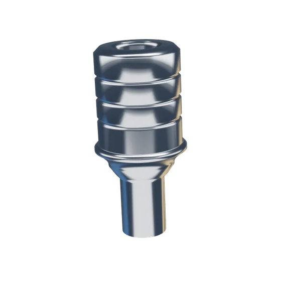 Ti-Base, non-engaging, 0.7 mm collar, with emergence profile