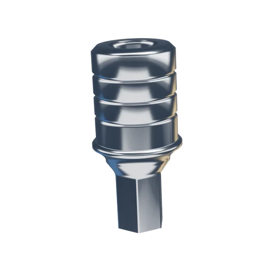 Ti-Base, engaging, 0.7 mm collar, with emergence profile
