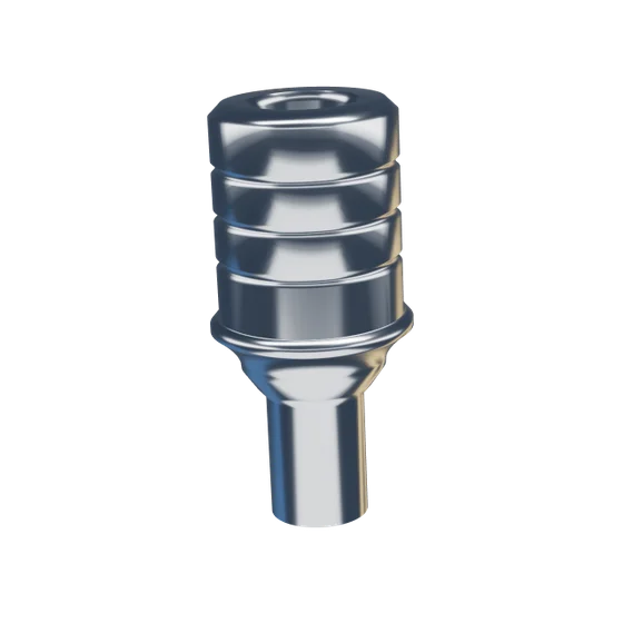 Ti-Base, non-engaging, 0.8 mm collar, with emergence profile