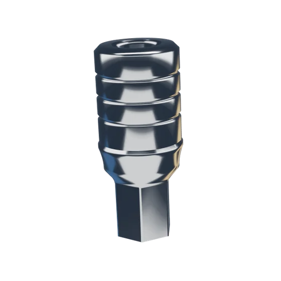 ASC Base, angled screw channel, 1.0 mm collar, without emergence profile