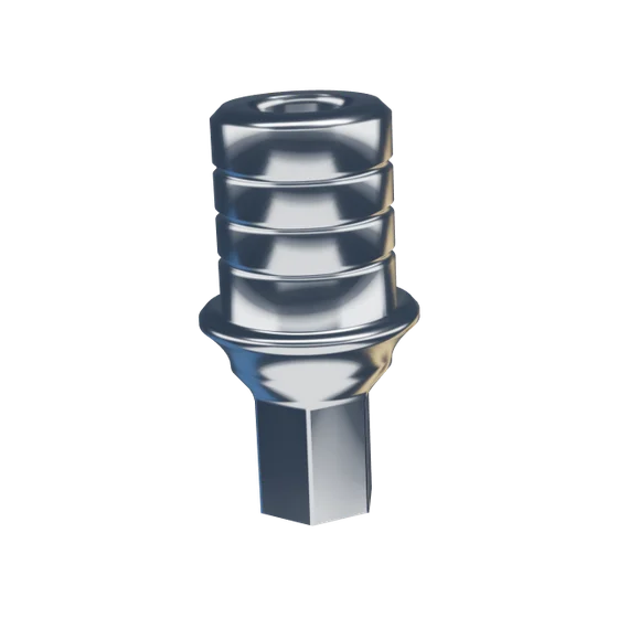 Ti-Base, engaging, 1.0 mm collar, with emergence profile