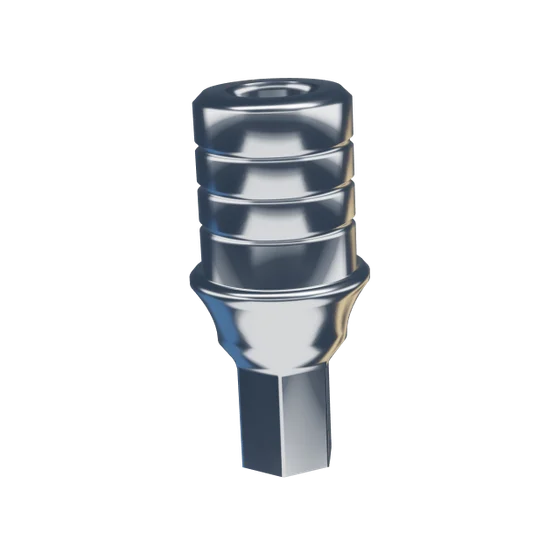 Ti-Base, engaging, 1.5 mm collar, with emergence profile