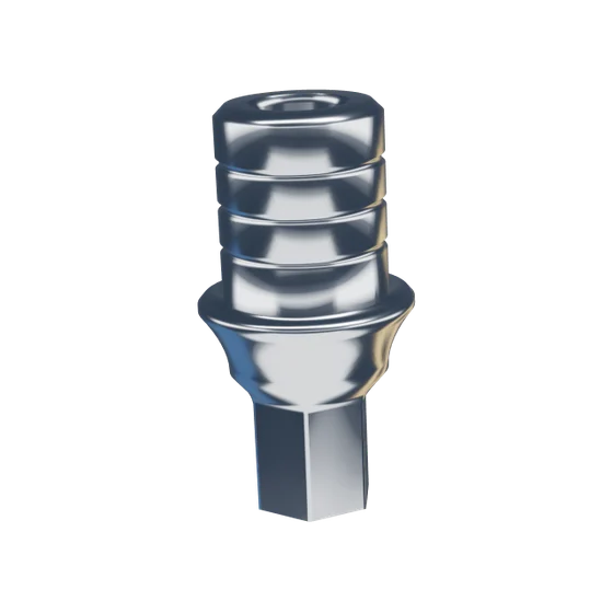 Ti-Base, engaging, 1.5 mm collar, with emergence profile
