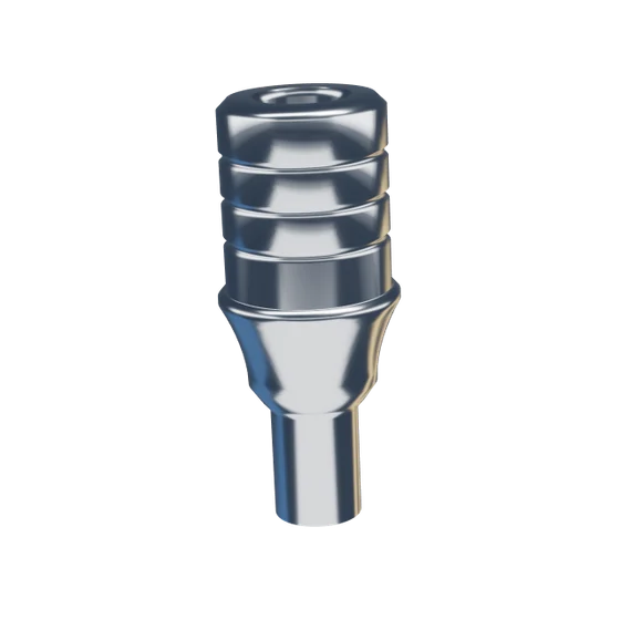 Ti-Base, non-engaging, 2.0 mm collar, with emergence profile