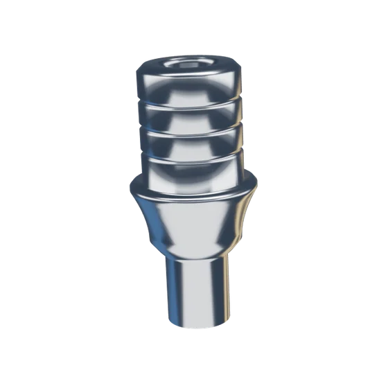 Ti-Base, non-engaging, 2.0 mm collar, with emergence profile
