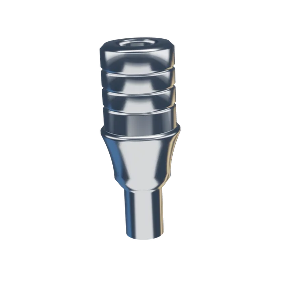 Ti-Base, non-engaging, 2.5 mm collar, with emergence profile