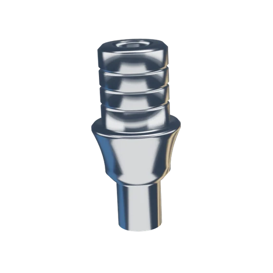 Ti-Base, non-engaging, 2.5 mm collar, with emergence profile