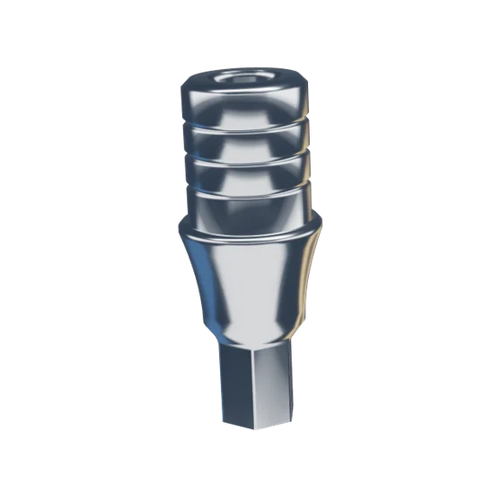 Ti-Base, engaging, 3.0 mm collar, with emergence profile